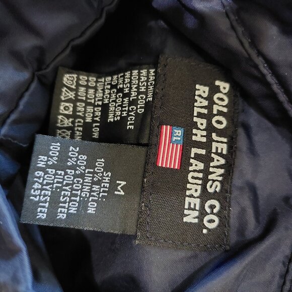 POLO Ralph Lauren Men's Double Sided Jacket Size M - Picture 10 of 11